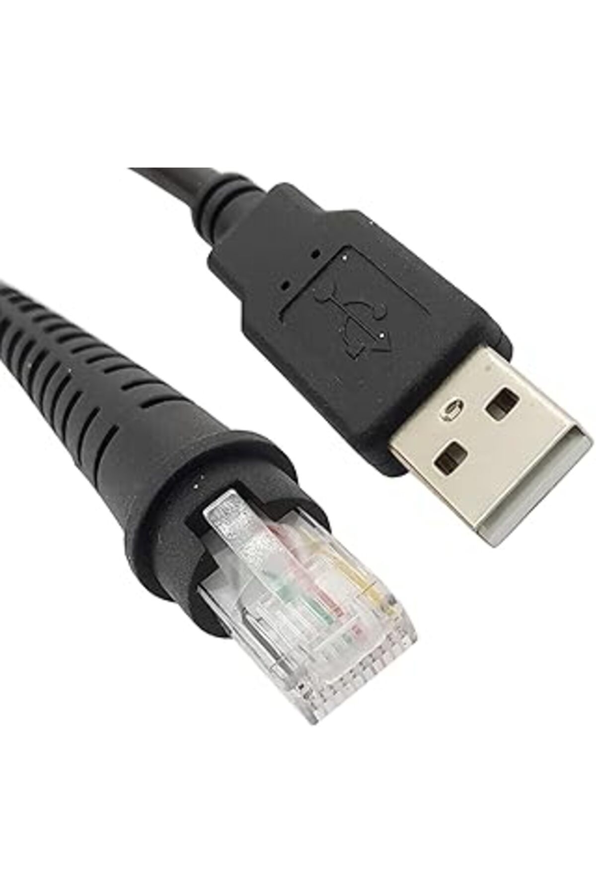 Pazarcan Kablosu Ethernet Erkek To Usb Barkod Okuyucu Ve Pos Cihazları İçin Kablo 1,5 Metre