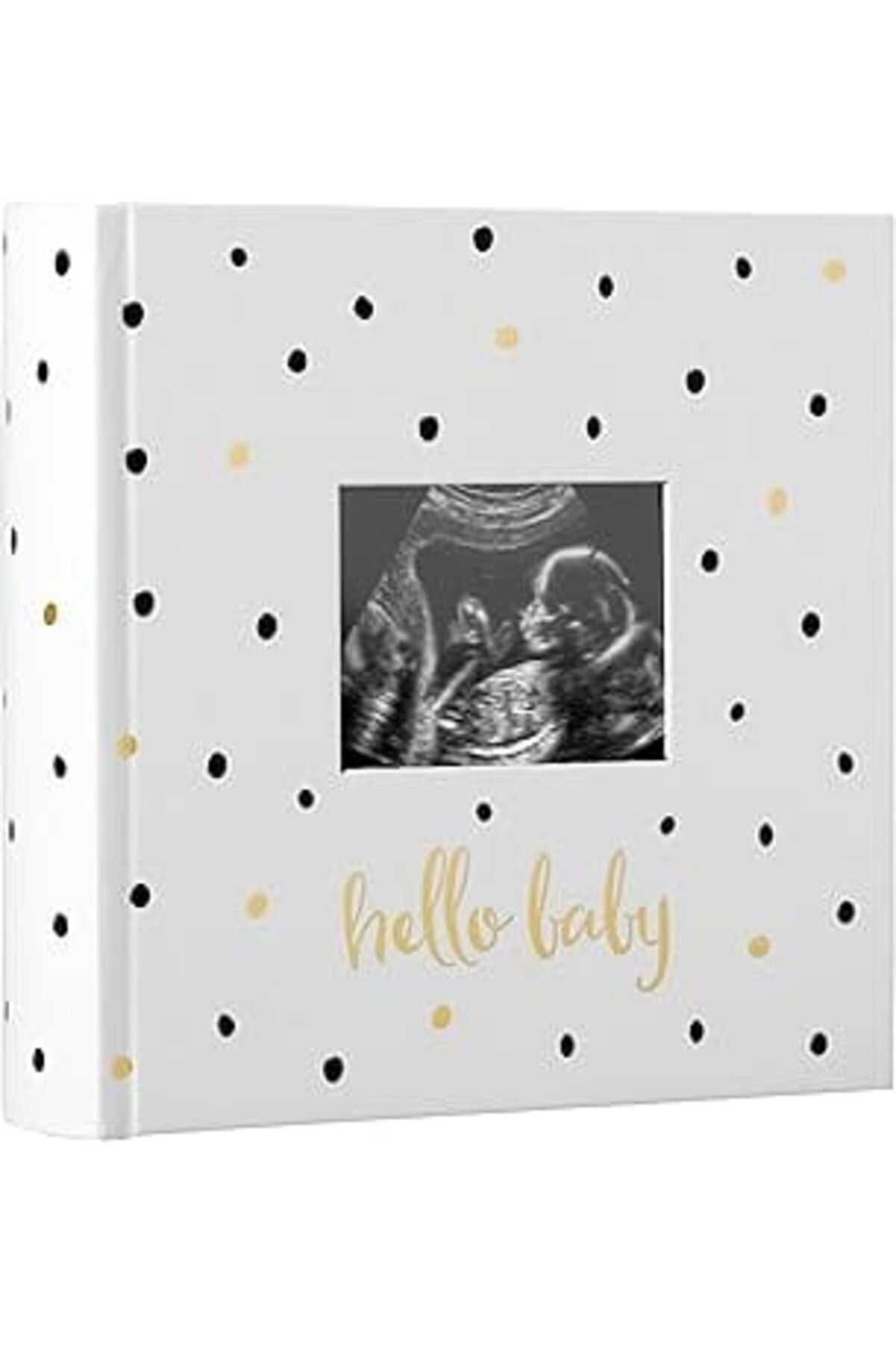 robotrend Pearhead Hello Baby Fotoğraf Albümü, Yeni Ve Bekleyen Ebeveynler Için Bebek Kitabı Hatırası, Cinsiy