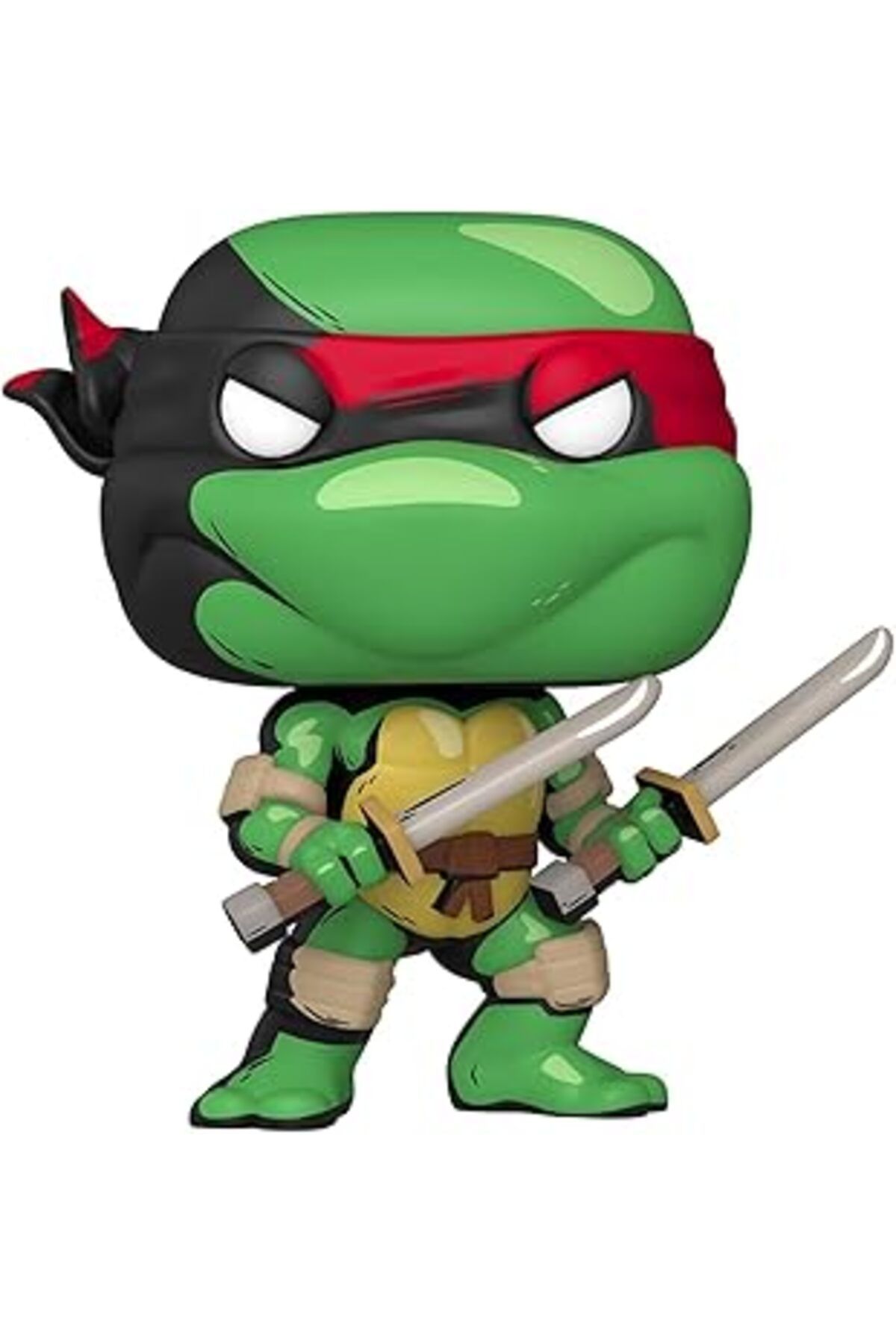 Mu Art Ahşap Funko 60652 Tmnt Pop Comics Leonardo Px Vinil Figür, Siyah-beyaz Kılıflı, 9,5 Cm Yükseklik