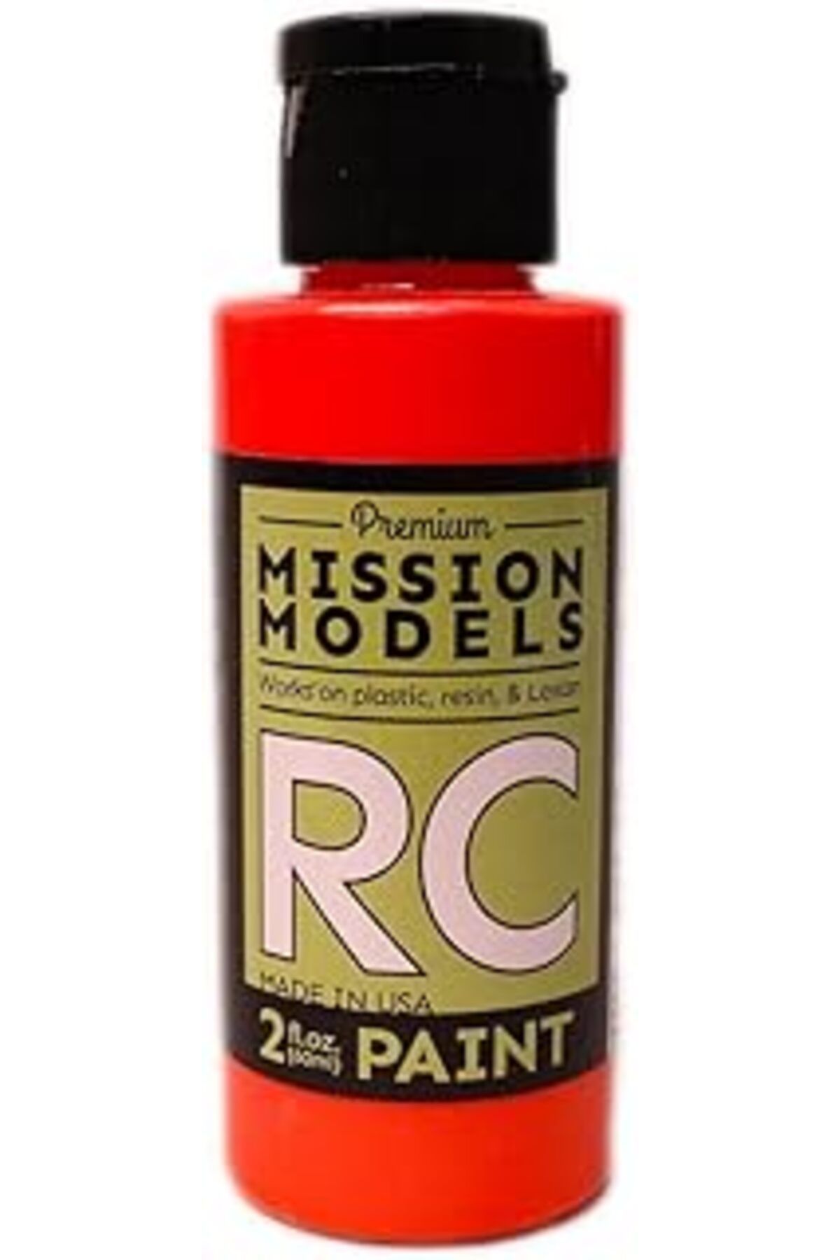 robotrend Mission Models Mmrc-046 Su Bazlı Rc Boya, 2 Oz Şişe, Floresan Yarış Kırmızı