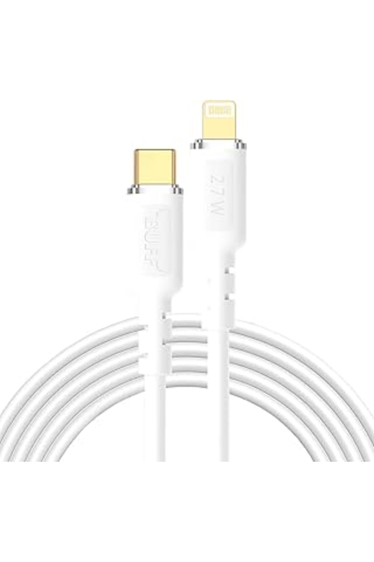 robotrend Buff Bl67 Pd 27W Type-C To Lightning 3.0A 1.2M Data Ve Şarj Kablosu (Beyaz)