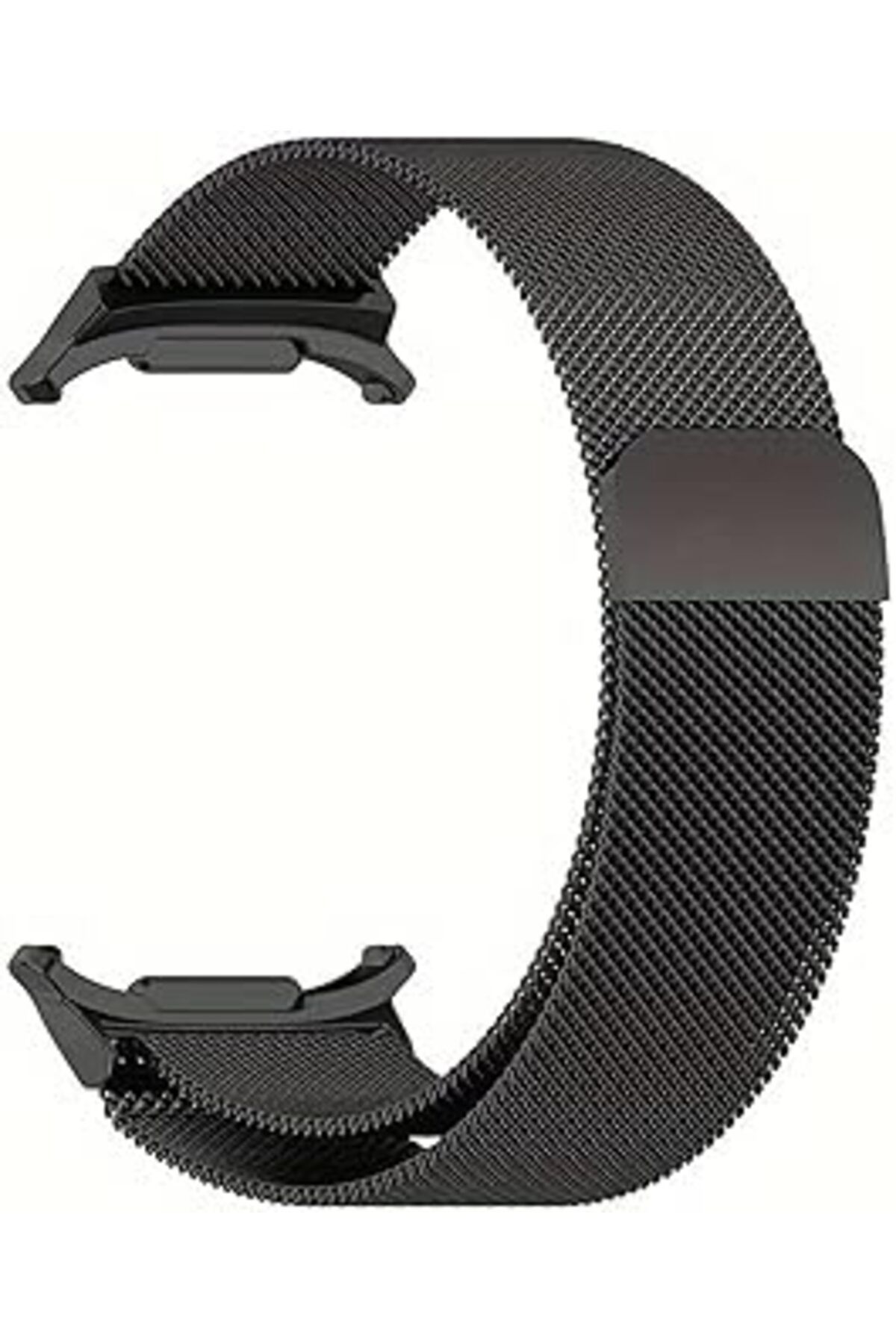 Pazarcan Microsonic Samsung Galaxy Watch Ultra Için Kordon Milanese Loop Siyah