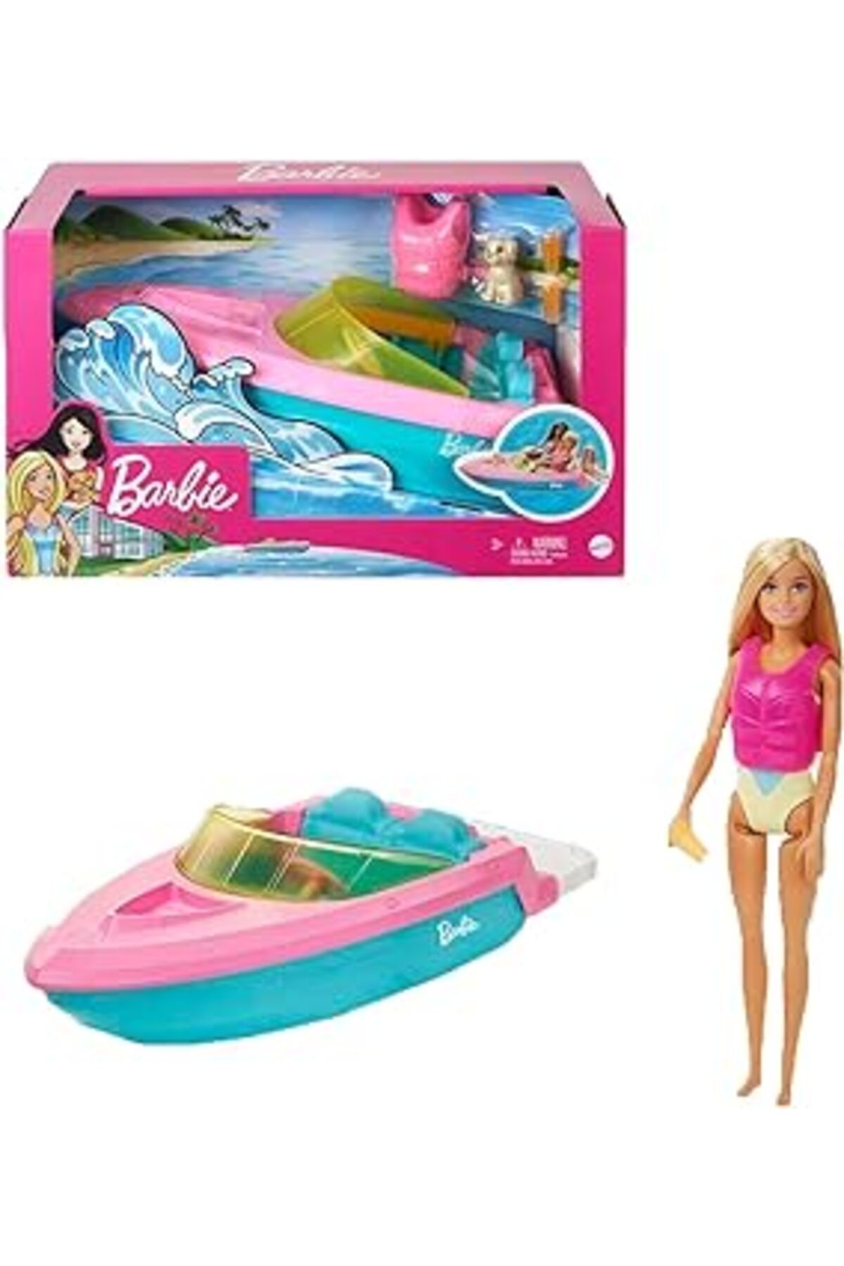 Mu Art Bebek Ve Teknesi Oyun Seti, 3 Yaş Ve Üzeri, Grg30