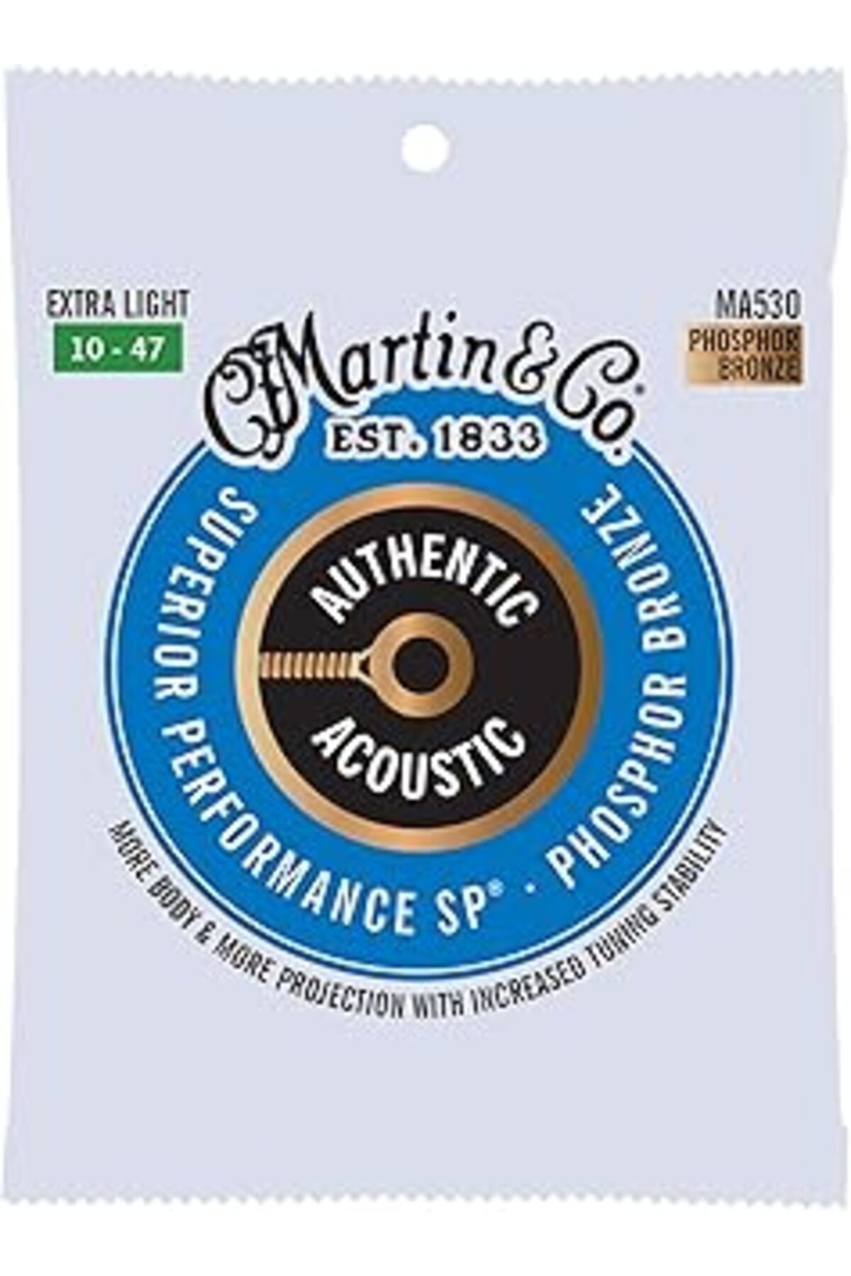 Pazarcan Martin Ma530 Otantik Akustik - Sp - Fosfor Bronz Ekstra Hafif (10-47)