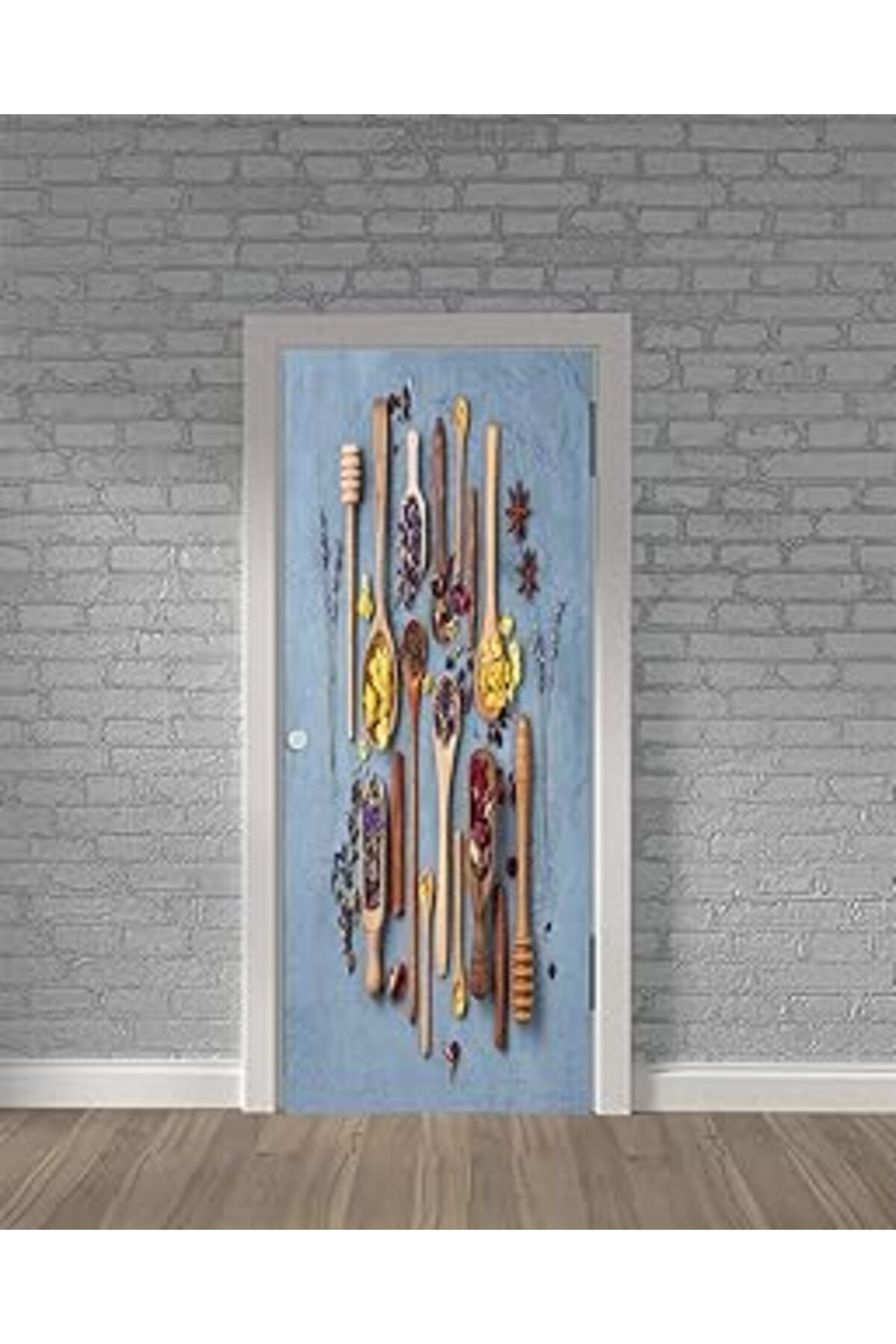 Mu Art Ahşap Naz Konsept Kapı Kaplama Folyosu