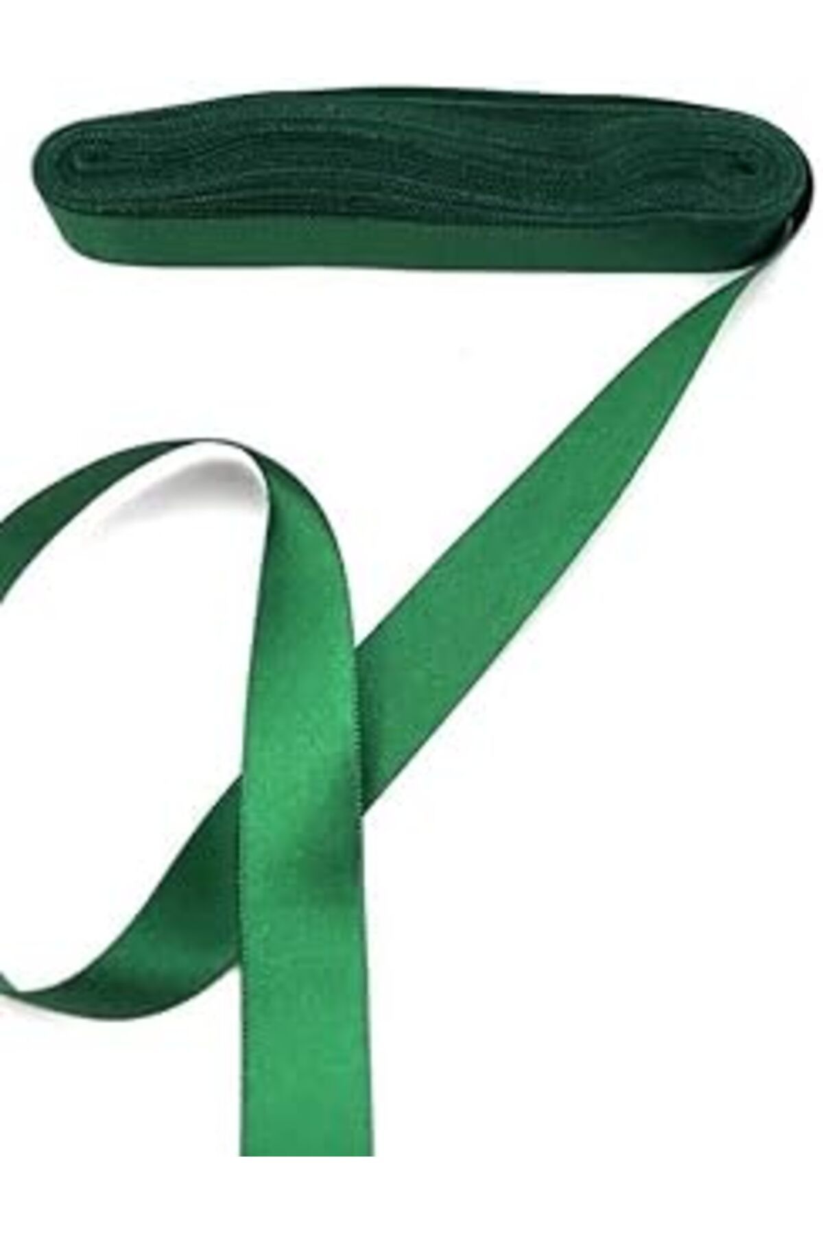 Pazarcan Benim Marifetlerim - Yeşil Saten Kurdele 4 Cm 10 Metre