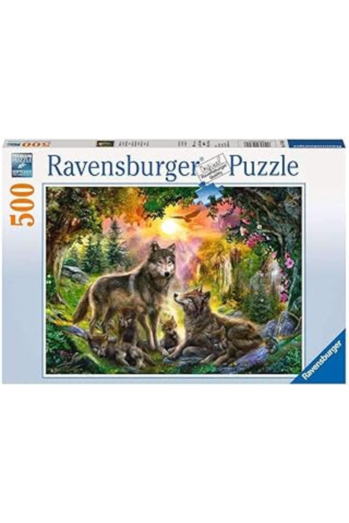 Pİ GLOBAL Ravensburger 500P Puz Wolf - 147458
