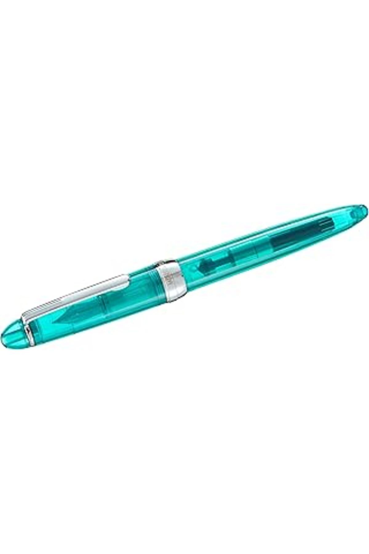 Mu Art Monteverde Monza Serisi Mv36720 Dk 3 Uçlu Blue Şeffaf Kaligrafi Dolma Kalem Seti