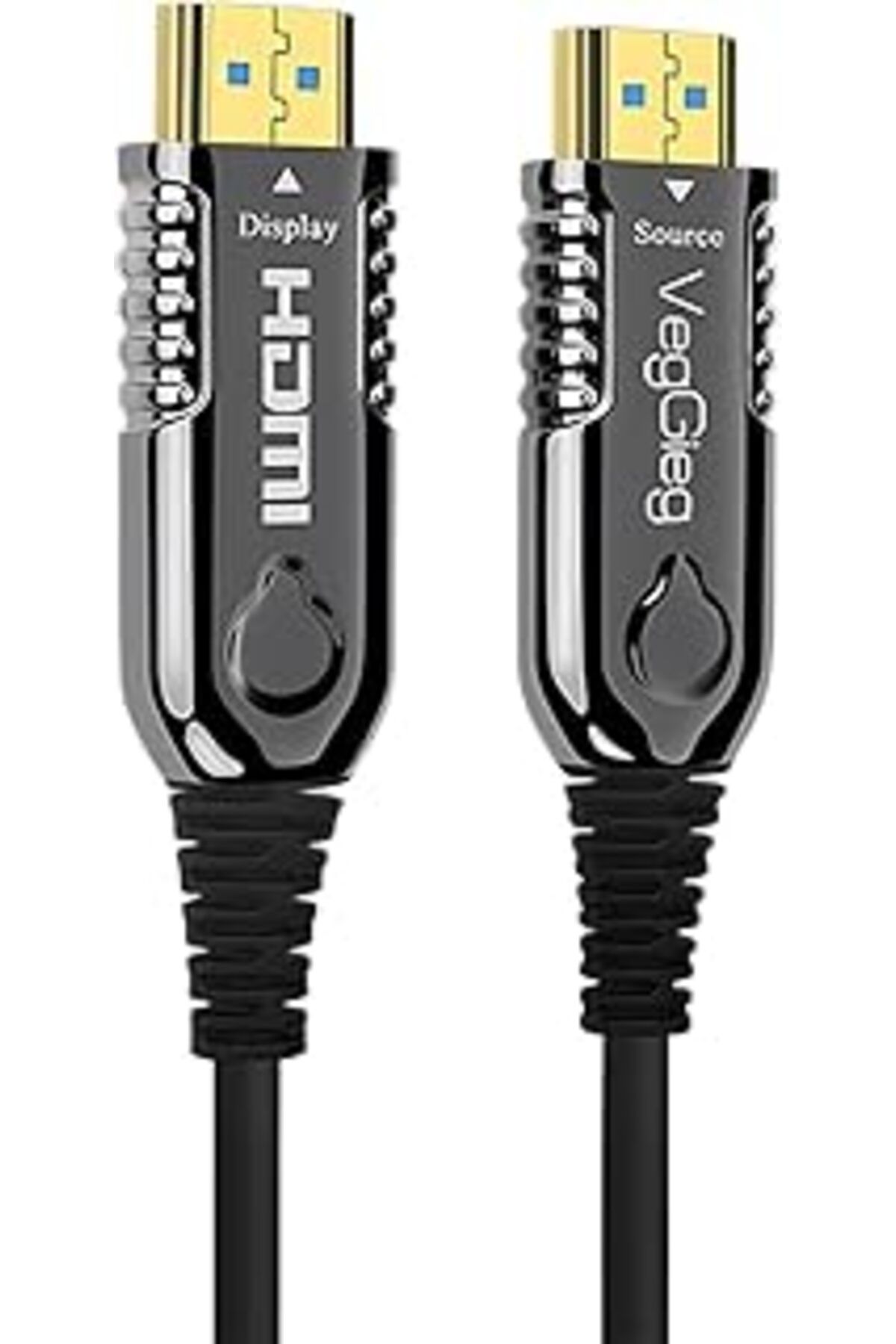 Mu Art Ahşap Veggieg 4k 60hz 18gbps Hdr Arc Hdcp Fiber Optik Hdmi 2.0 Kablo 20 Metre