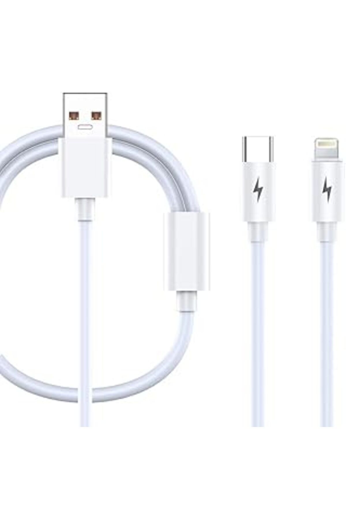 TBSProjects Apera Bn93 Iphone Lightning Ve Type-C 2In1 Kablo 5 Amper Hızlı Şarj Fast Charging