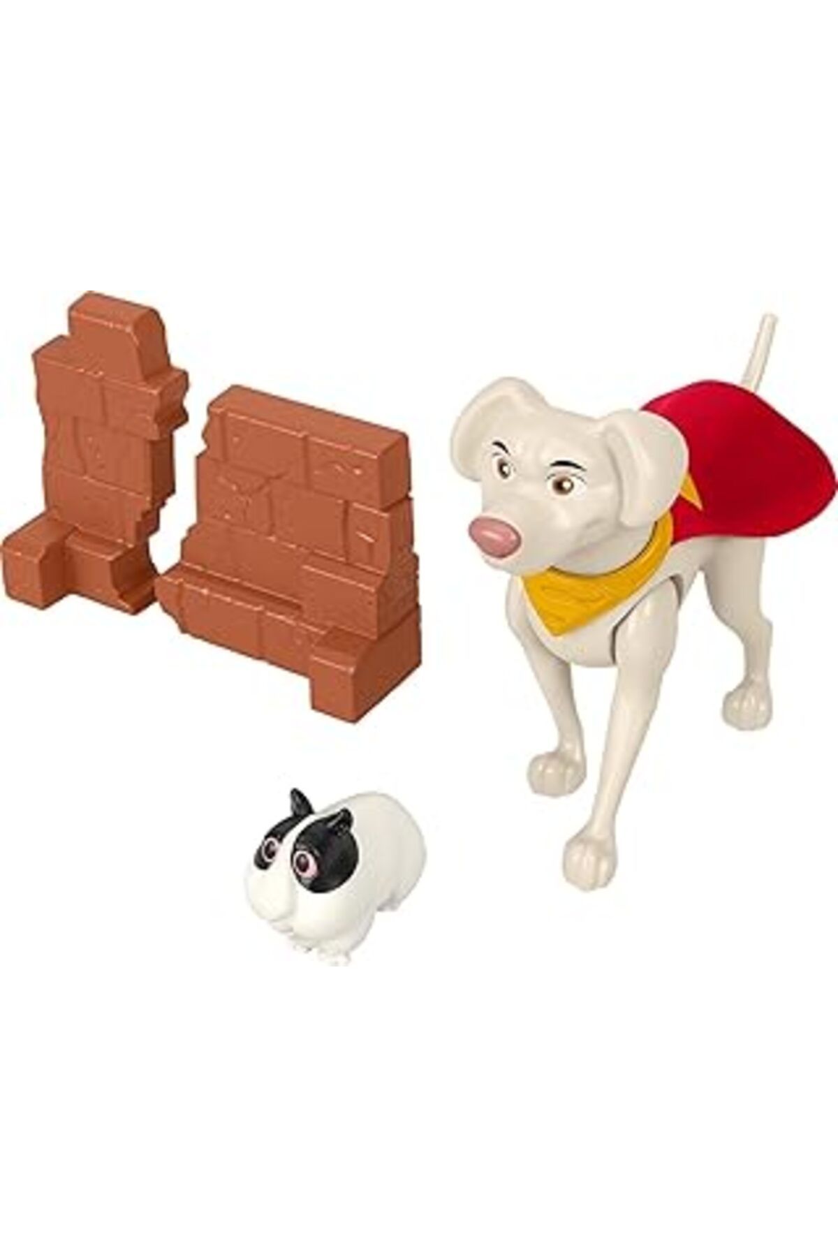 Mu Art Ahşap Imaginext-Dc League Of Super Pets Aksiyon Figürleri Hgl08 - Krypto