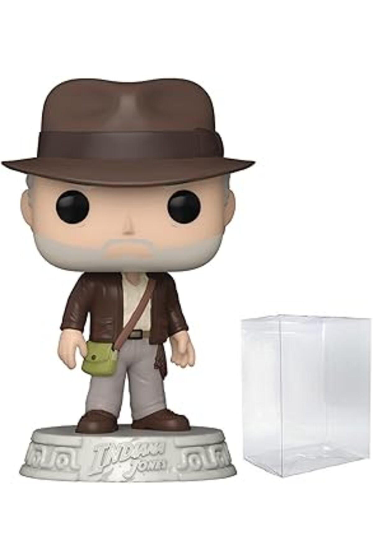 Mu Art Ahşap Pop Indiana Jones Ve Kaderin Kadranı - Indiana Jones Funko Vinil Figür (Uyumlu Kutu Koruyucu Kılıf