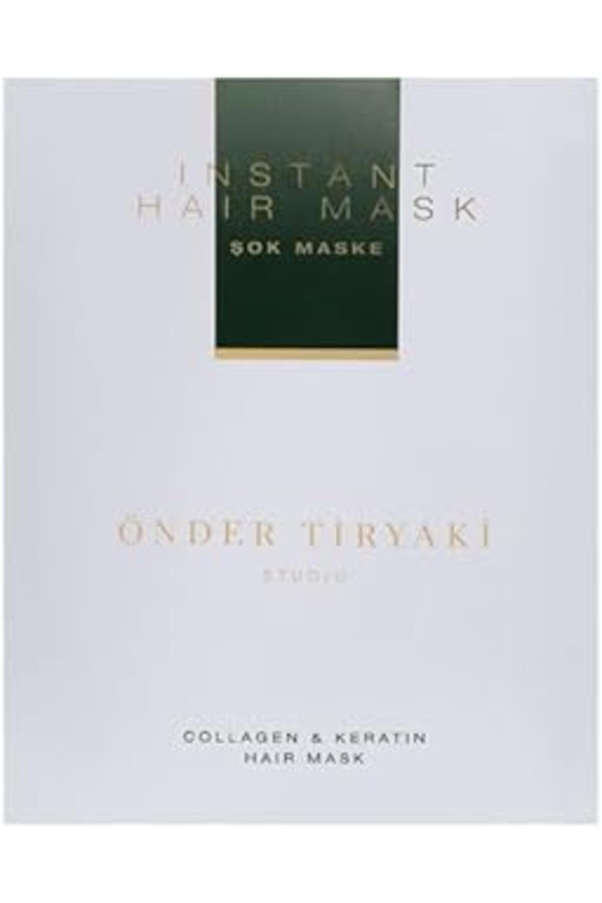 Qedii Önder Tiryaki Kolajen Ve Keratin Şok Saç Maskesi (6 X 50Ml)