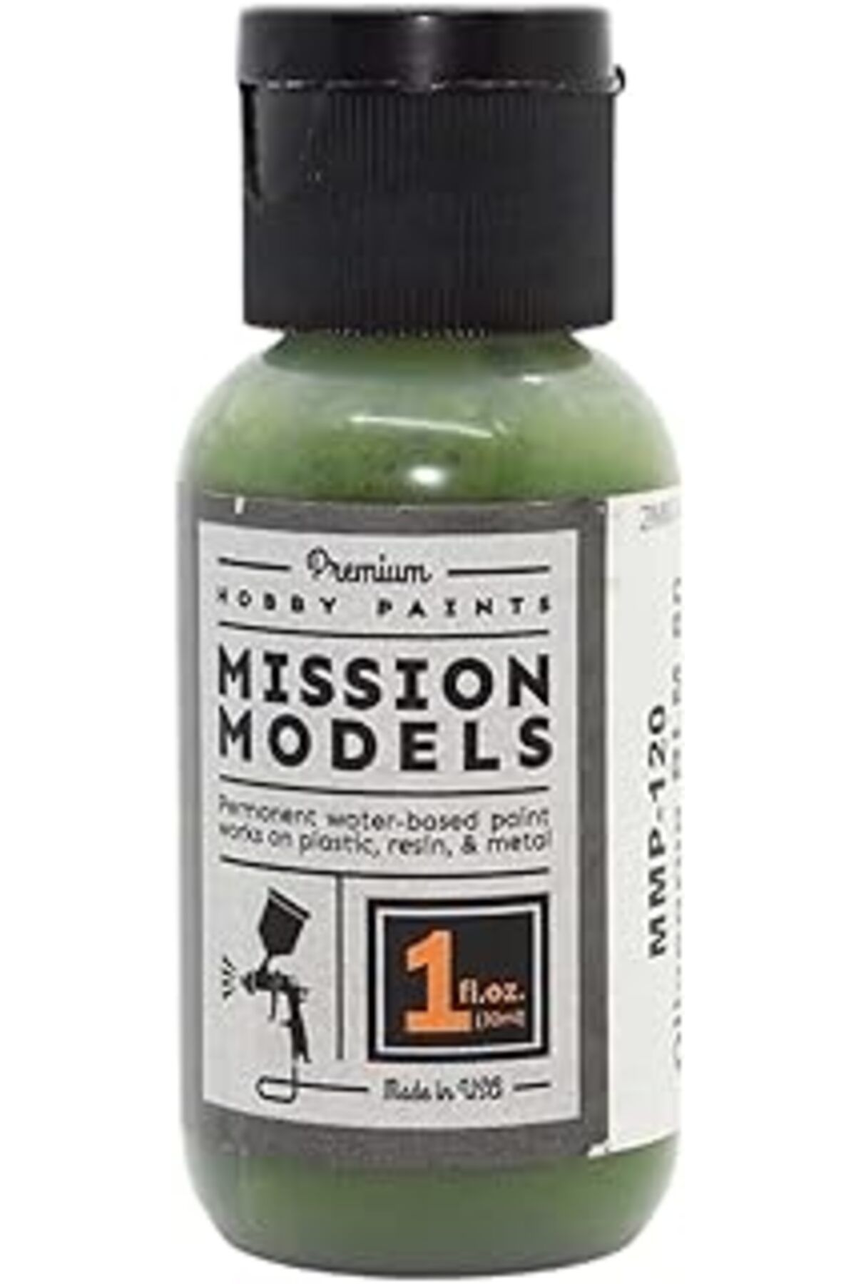 Pazarcan Mission Models Mmp-120 Zeytin Yeşili Olivegrun Rlm 80 Akrilik Boya 1 Oz (30Ml)