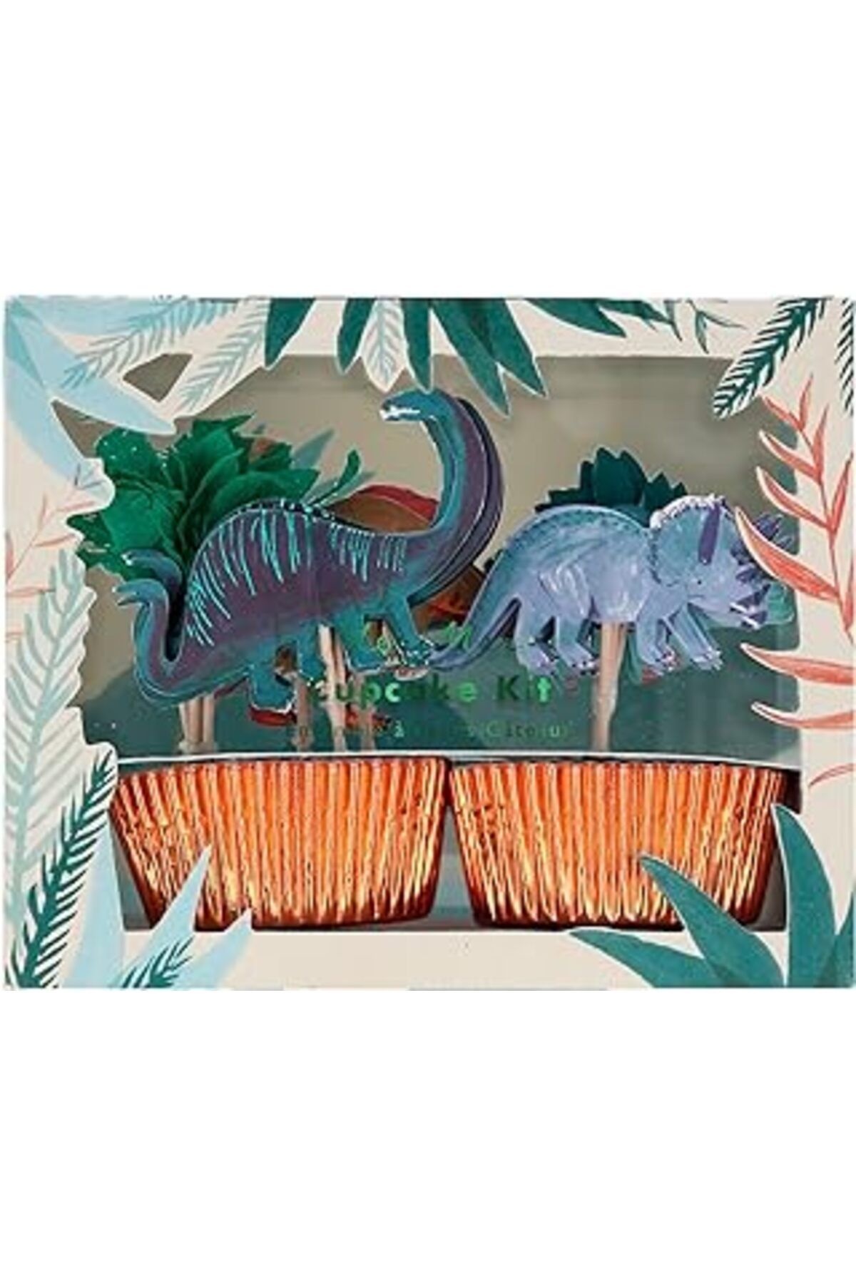 NETWORK ART Meri Meri Dinozor Cupcake Kit, 24'lü