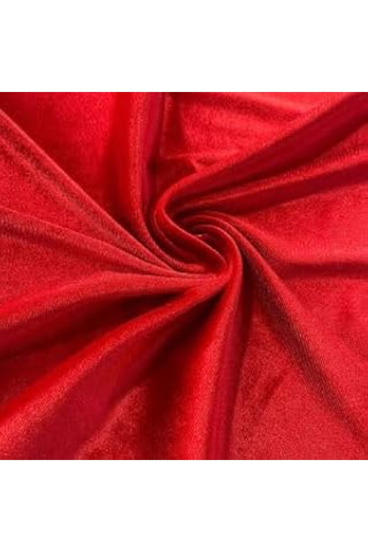 Pazarcan Benim Marifetlerim - Kırmızı Kadife Kumaş 1 Metre