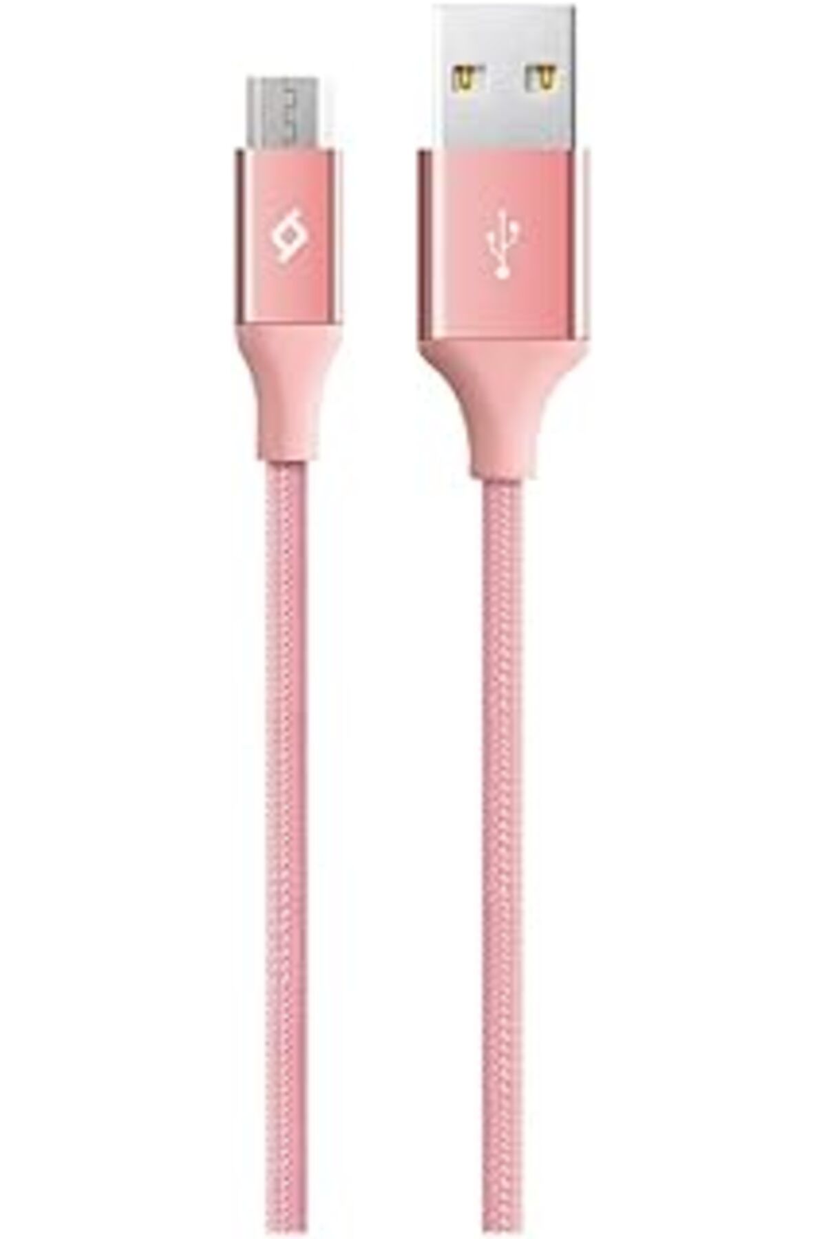 Pİ GLOBAL Ttec Alumicable Micro Usb 120Cm Şarj Kablosu - Roze Altın (2Dk11Ra)