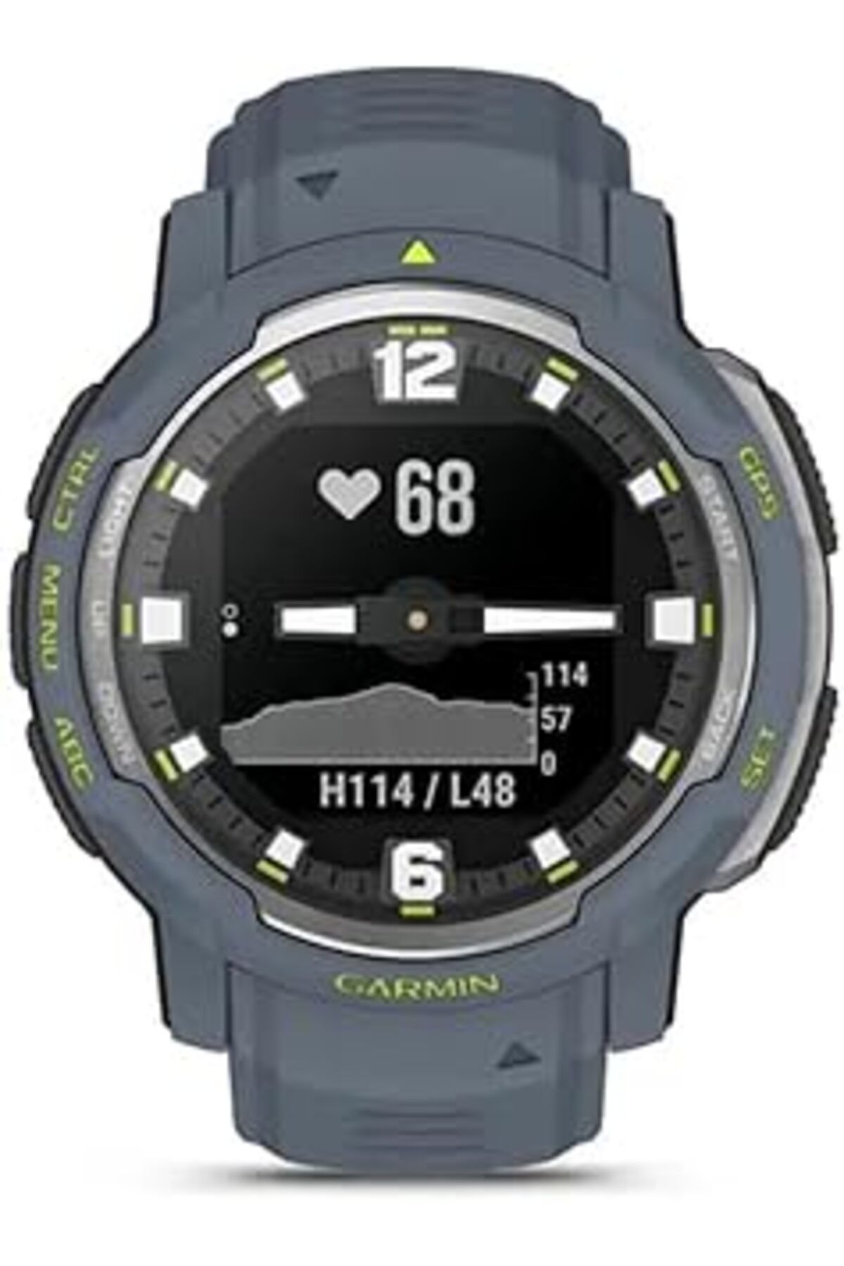 robotrend Garmin Instinct Crossover, Standard Edition, Mavi Granit