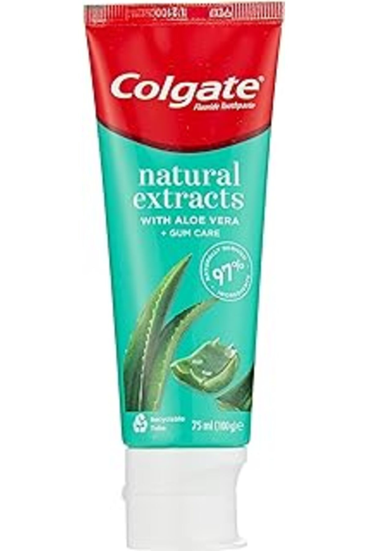 ebadi Natural Extracts E Vera & Yeşil Çay Özleri Diş Bakımı Diş Macunu 75 Ml