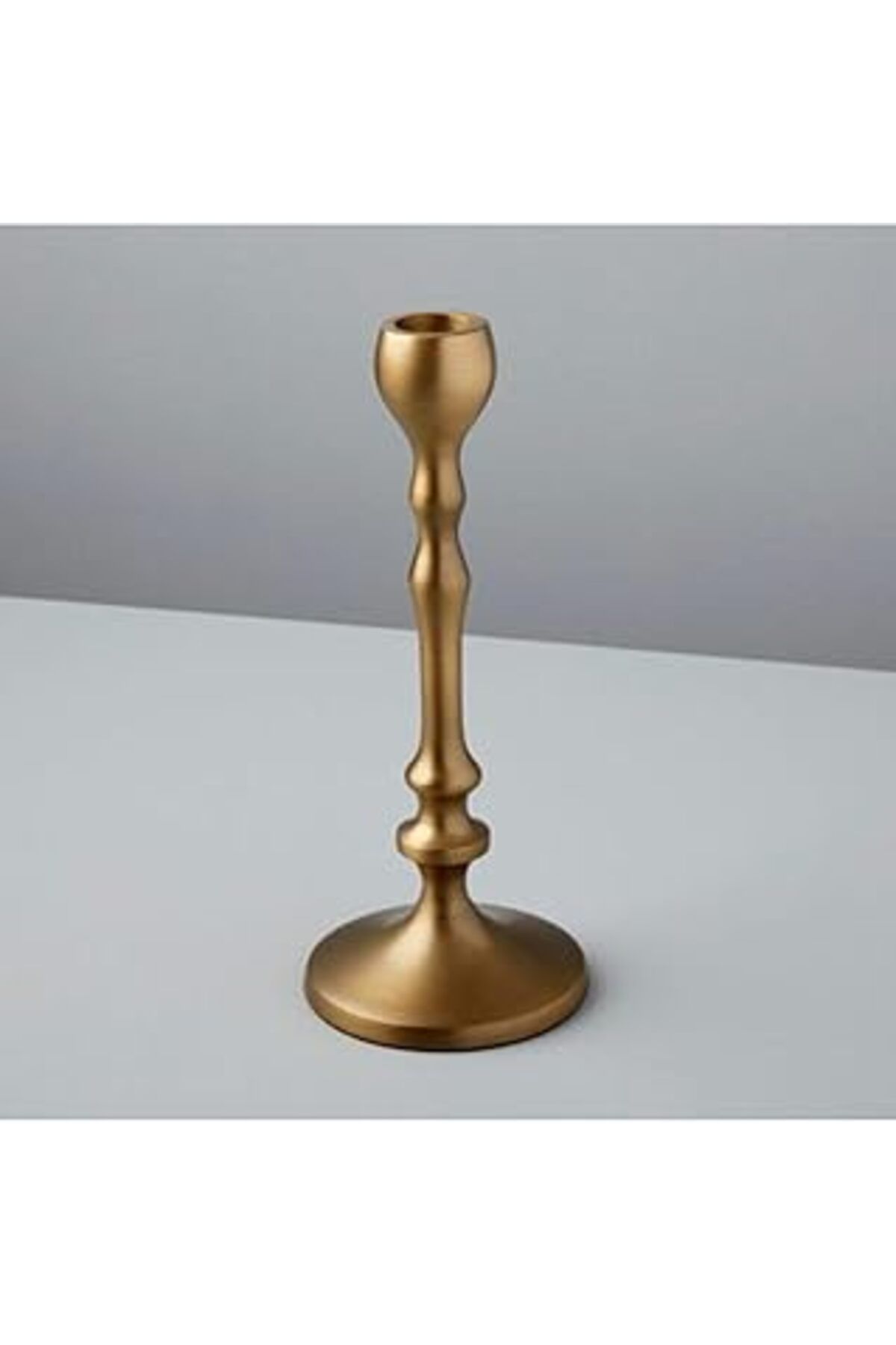 Mu Art Be Home 21 Cm Antik Bronz Şamdan