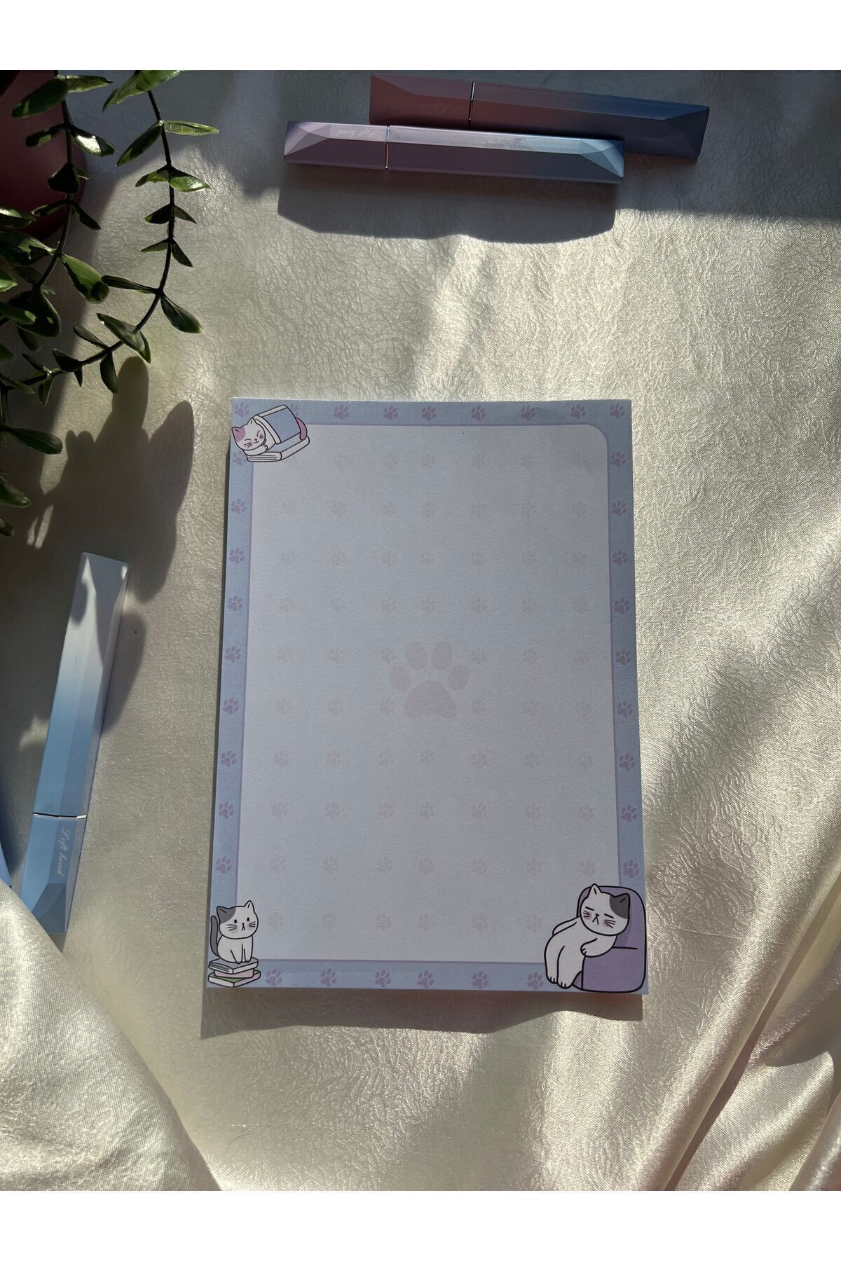 Mirya Notes-A5 Cat Patterned Notepad - Notepad 4
