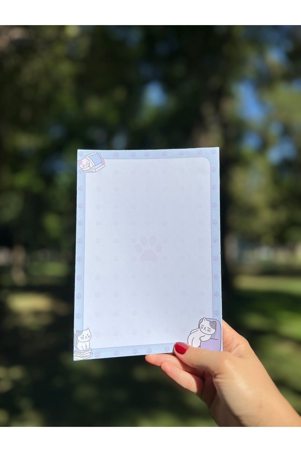 Mirya Notes-A5 Cat Patterned Notepad - Notepad 3
