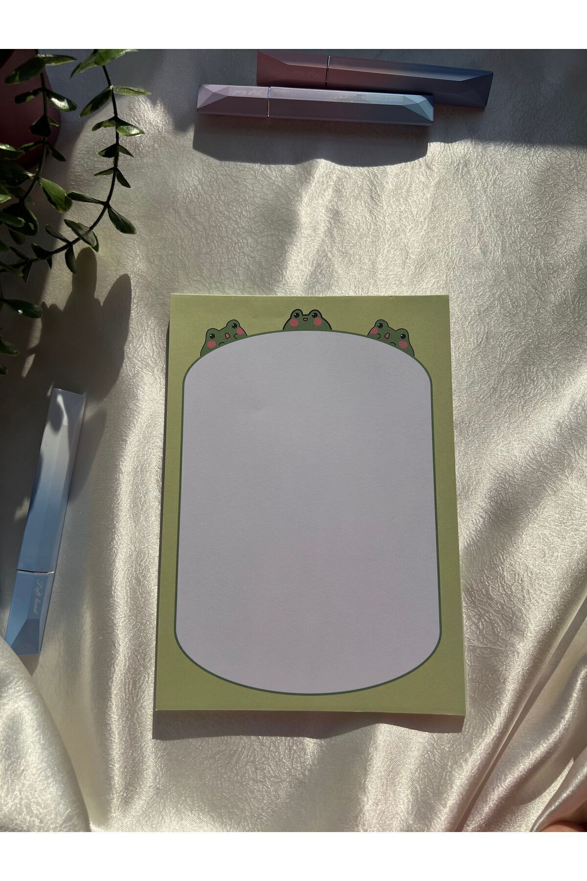 Mirya Notes-A5 Frog Patterned Notepad - Notepad 4
