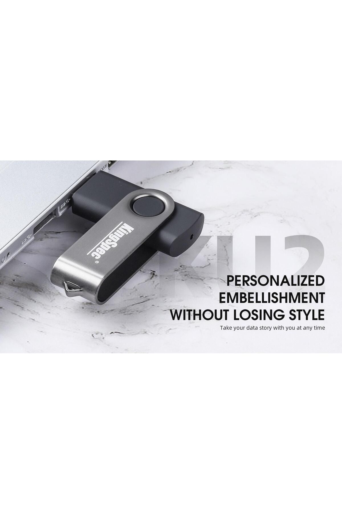 KINGSPEC-Kingspec Ku2-32 Usb2.0 32Gb Flash Memory 1