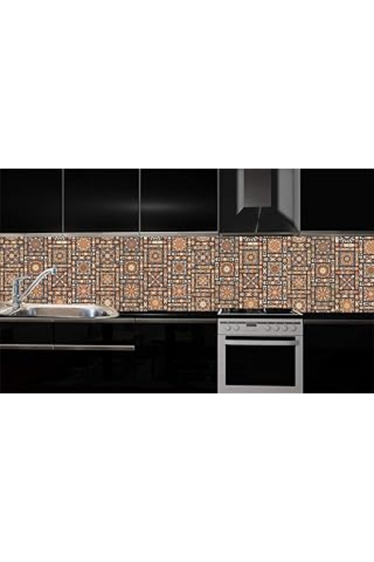 Mu Art Ahşap Naz Konsept Fayans Kaplama Stickerları 500X65 Cm