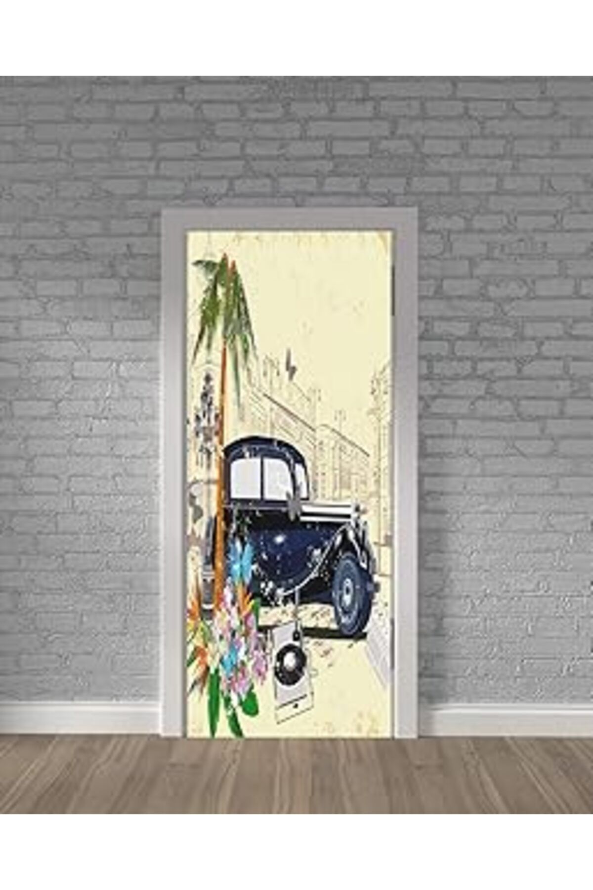Mu Art Ahşap Naz Konsept Nzkpii640 Kapı Kaplama Folyosu