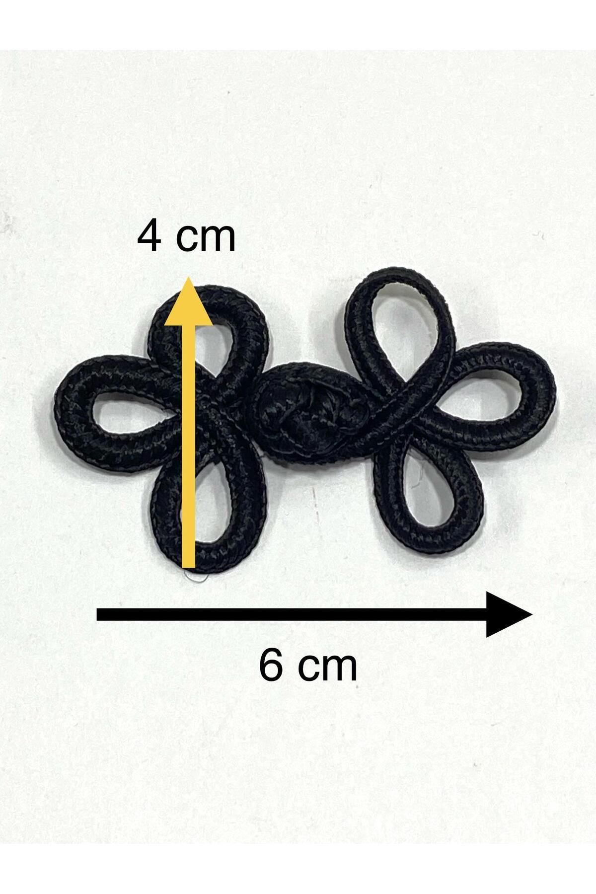 karantuhafiye-Knitting Button / Japanese & Chinese Button / Small Size Knitting Button /A3 / Black 2