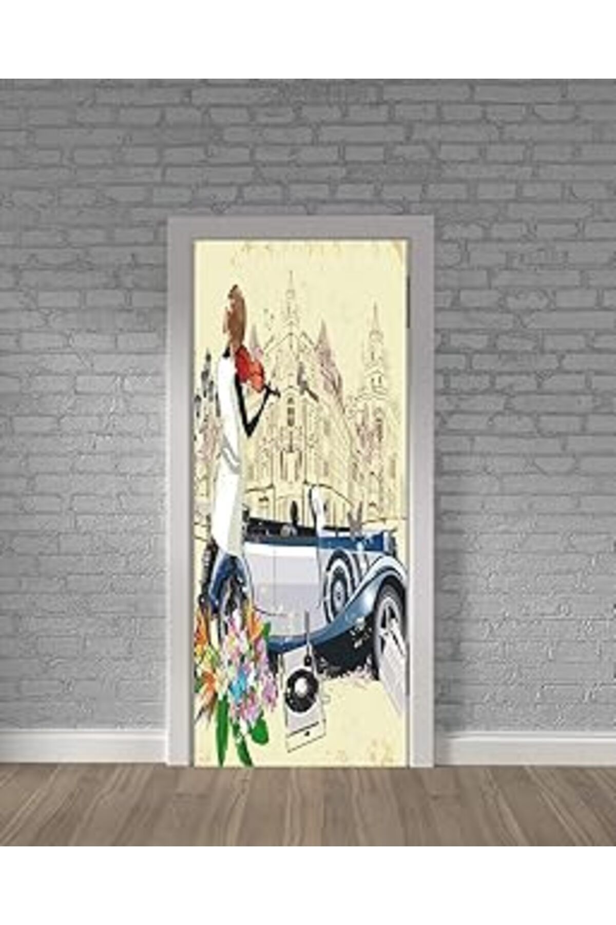 Mu Art Ahşap Naz Konsept Kapı Kaplama Folyosu