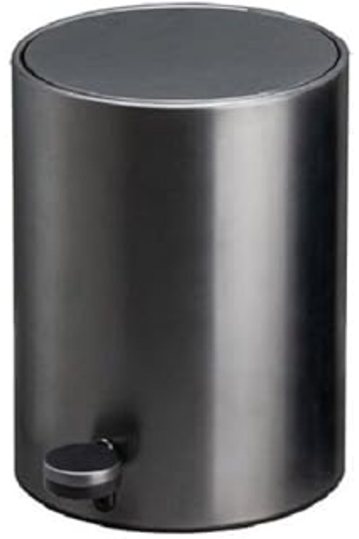 robotrend System Pedallı Füme Çöp Kovası 3 Lt Füme Renk 265 X 203 X 203 Mm