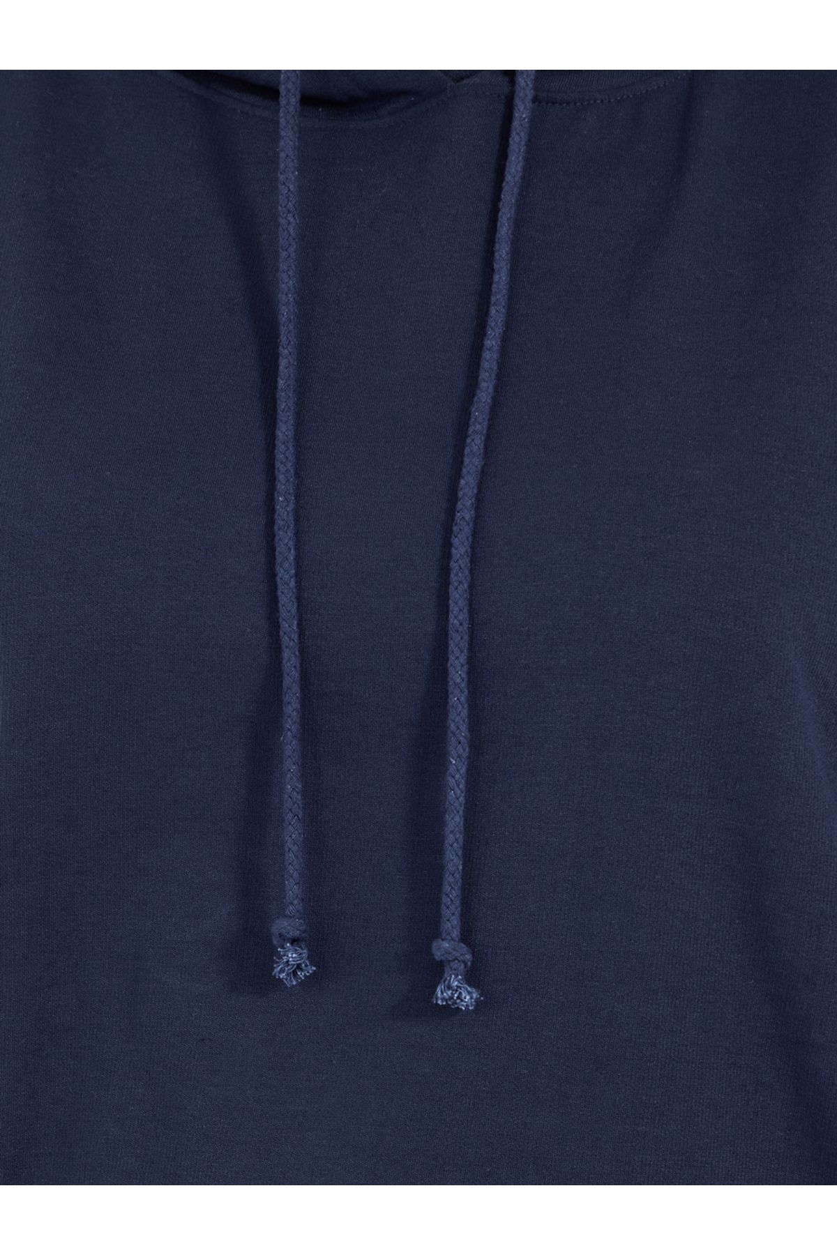 Styli-Plus Size Regular Fit Regular Length Plain Hoodie 3