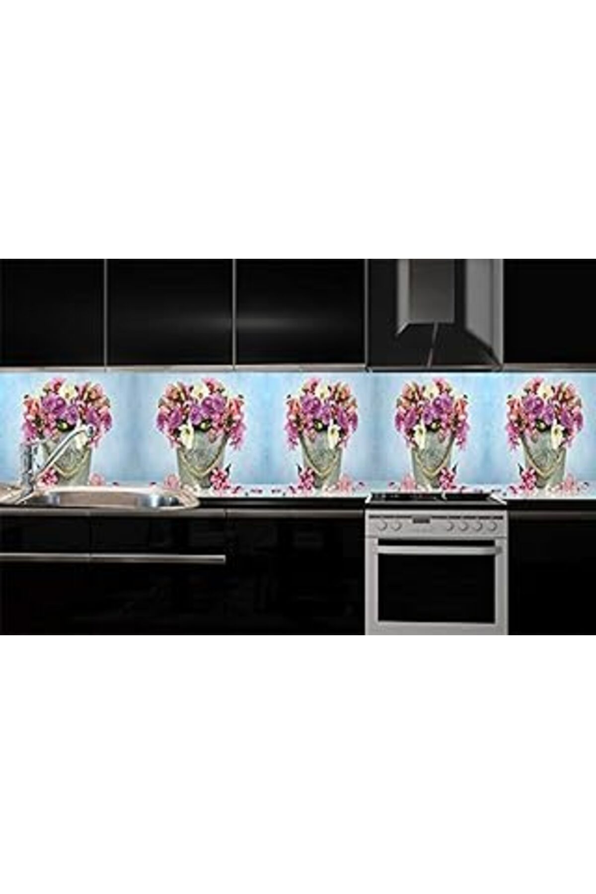 Mu Art Ahşap Naz Konsept Fayans Kaplama Stickerları 500X65 Cm
