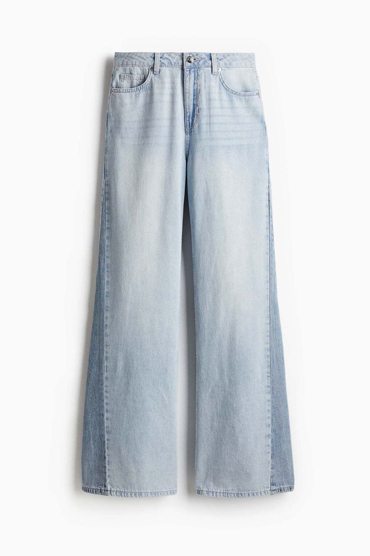 H&M-Feather Soft Flared Ultra High Jeans 5