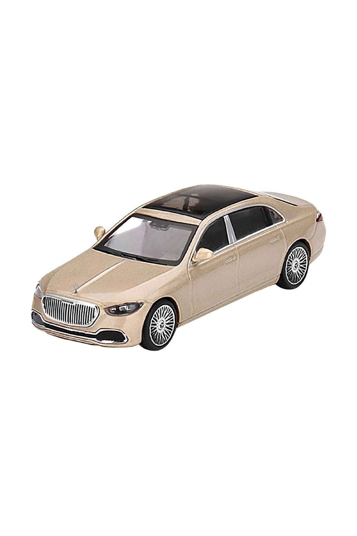 TOYFEST Mini Gt 1:64 Mercedes Maybach S 680 Champagne Metallic