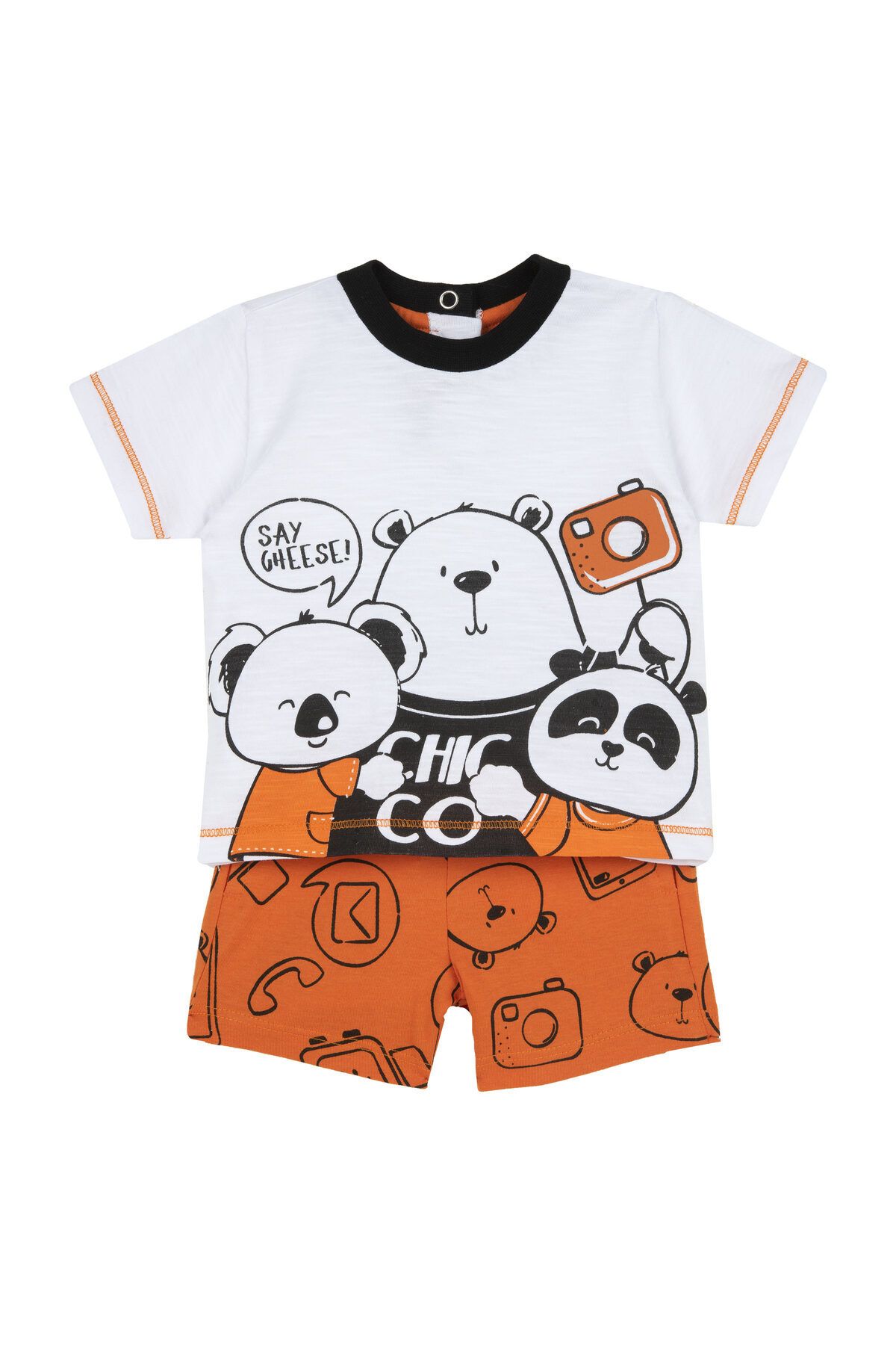 Chicco Zestaw 2 Pz T.kurçük + Pantaloni Corti - 18 months