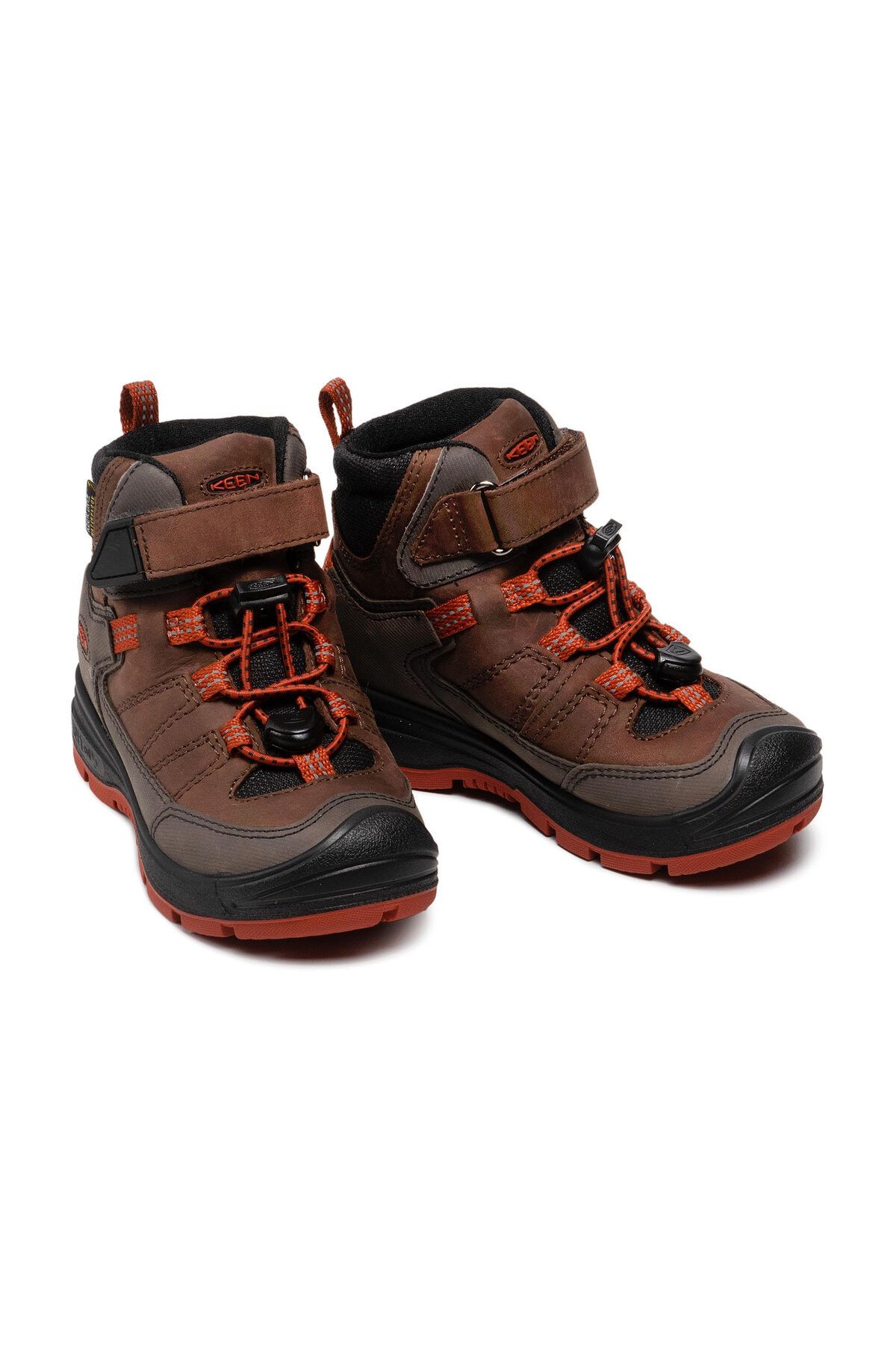 Keen-Turistické boty Hnědé dětské 4