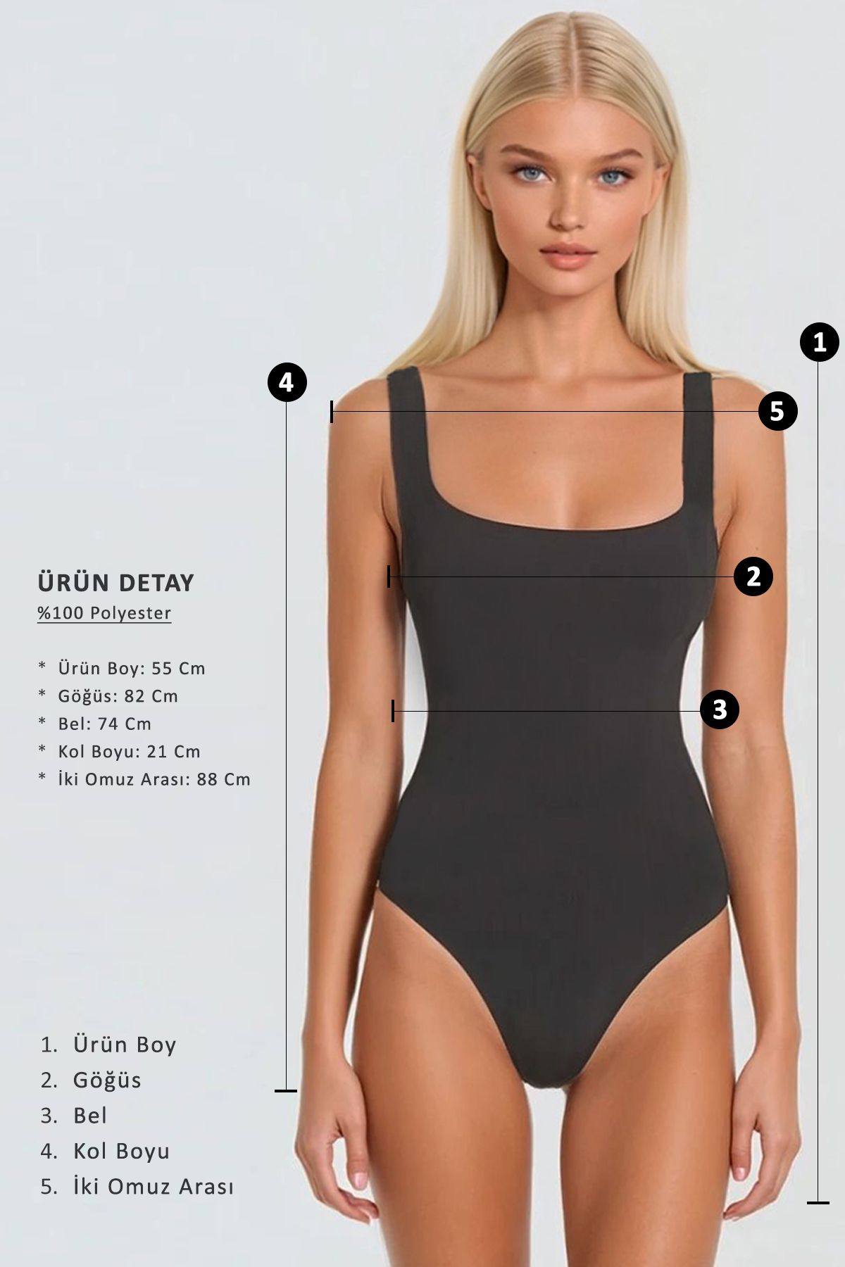 Trend Alaçatı Stili-Bluză pentru femei cu jumătate de mânecă - Dusty Rose, guler vertical, talie și umeri drapate în stil Sandy ALC-X13521 6