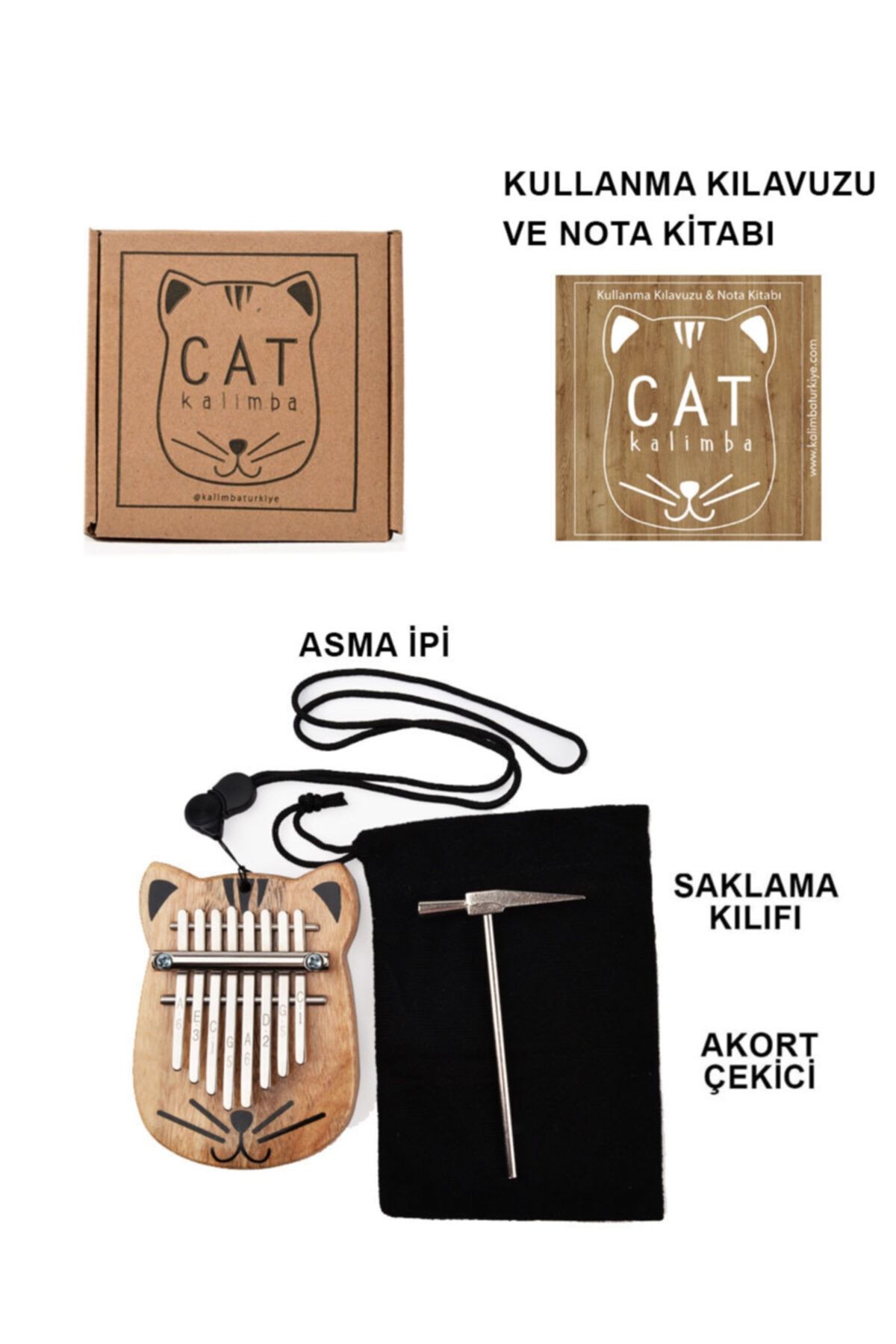 GECKO Cat Kalimba 8 Tu lu ifal Kafur A ac
