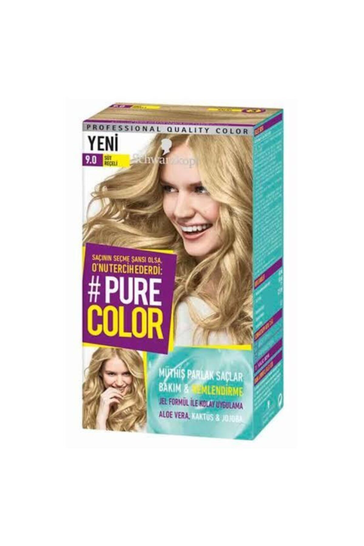 رنگ مو شوارتسکف pure color 9-0