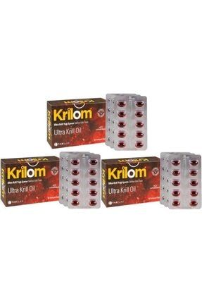 Tab Krilom Ultra Krill Yağı 30 Kapsül X 3 Adet VİS-ERD-042