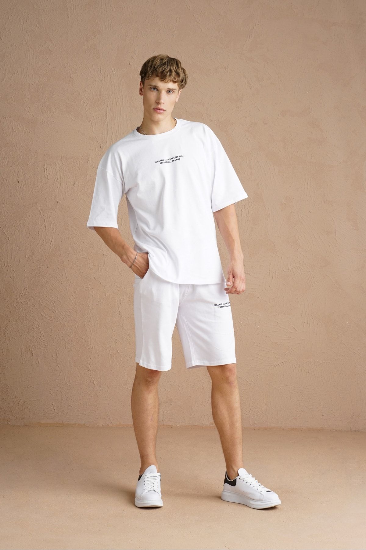 Shorts and t shirt tracksuit mens top