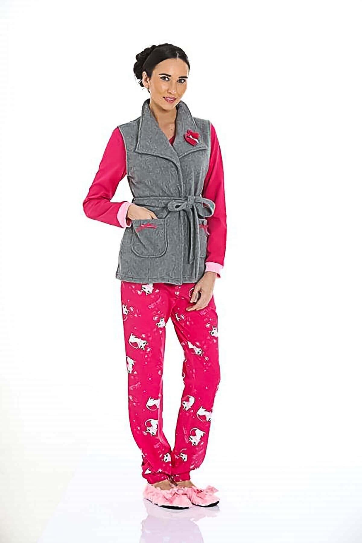 Women's 3-Piece Winter Pyjamas