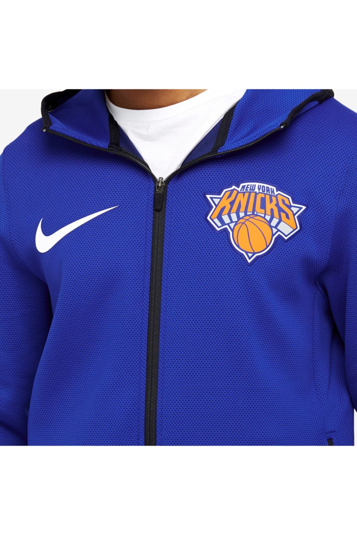 Nike NY Knicks Blue Therma Flex Showtime Hoodie 940148-495 Men's XL for  sale online