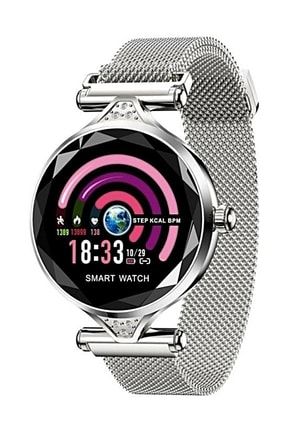 H1 Smart Watch Bayan Akıllı Saat Nabız Ölçer Uyku Ve Spor Faaliyetleri H1GRİ