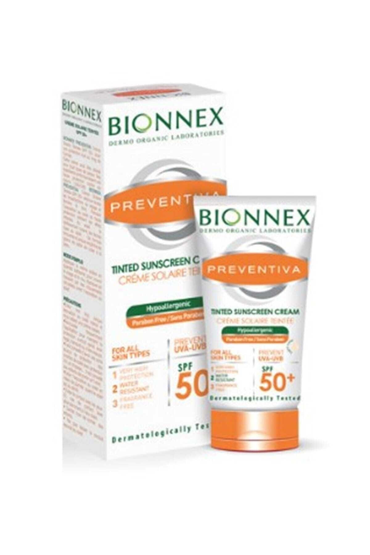 Bionnex Preventiva Tinted Güneş Kremi Spf50 50 ml 8680419312325