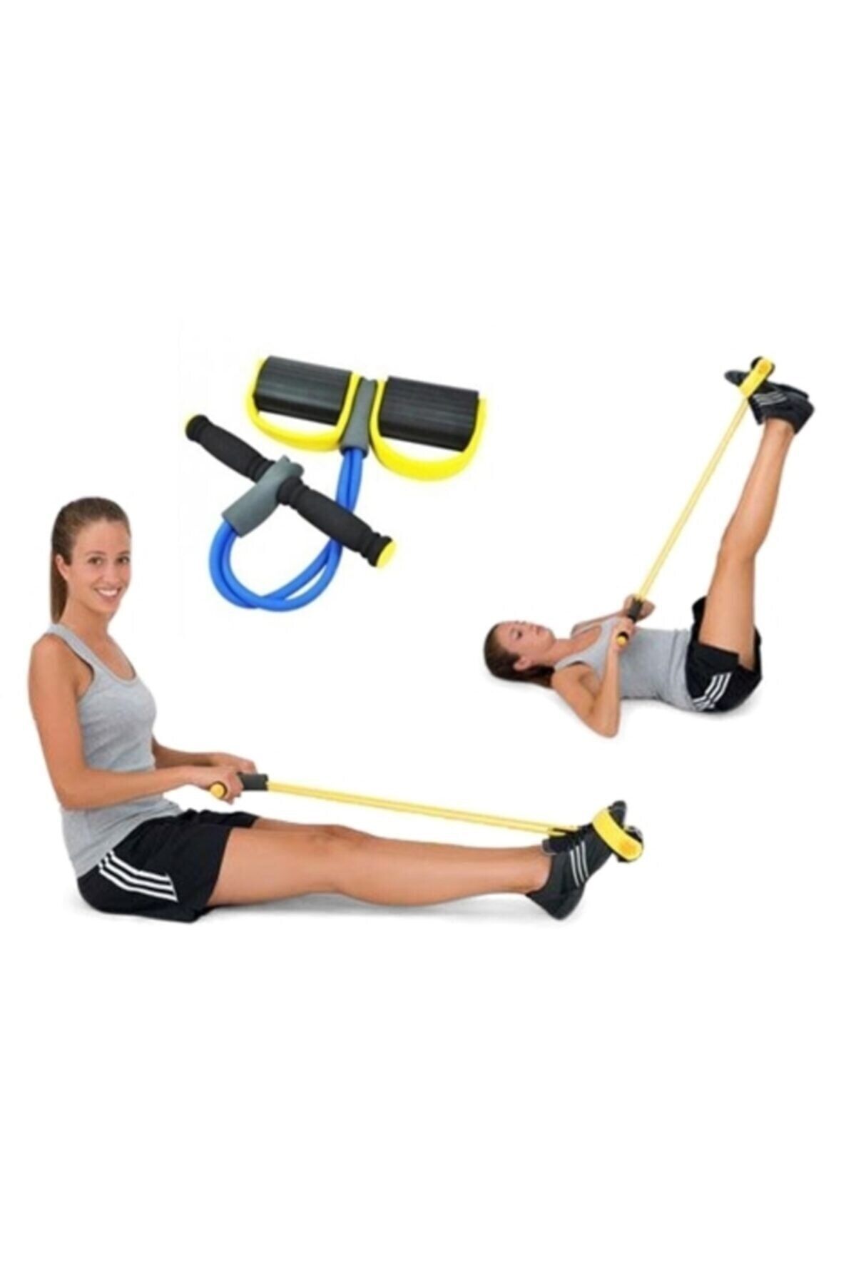 Vücut Şekillendirme Spor, Egzersiz Antreman Aleti Body Trimmer 4 Lastikli