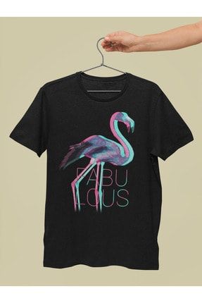 Fabulous Flamingo Baskılı T-shirt FBFL1707179